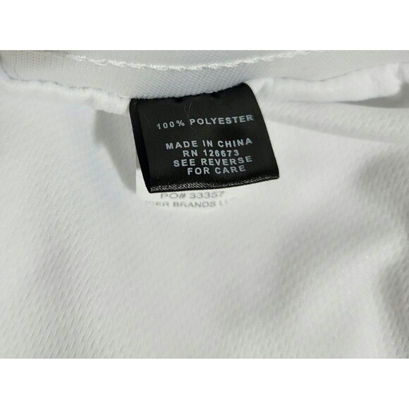 NFL Team Apparel Kids Sweatpants White Lined Football Logos ICER Brands Sz 10-12 - Picture 7 of 8